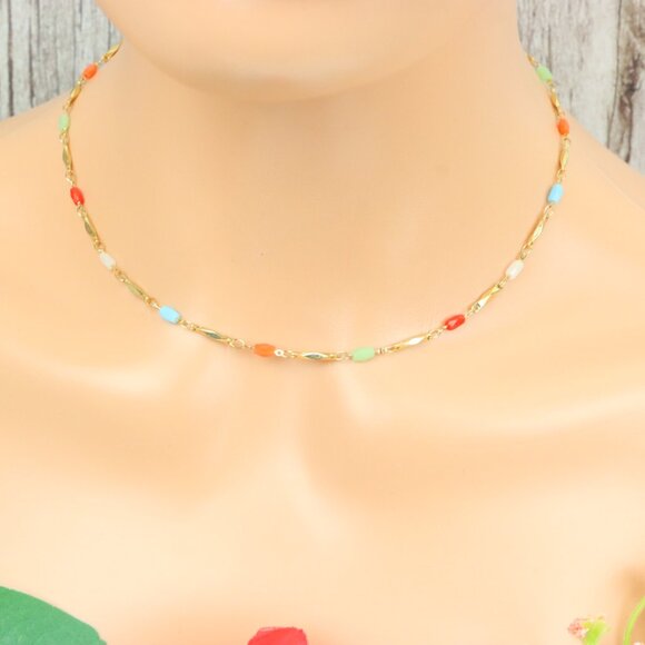 Minimalist Necklace Chain, Elegant Jewelry for Women & Girls | MLCRC1882 - Picture 6 of 10